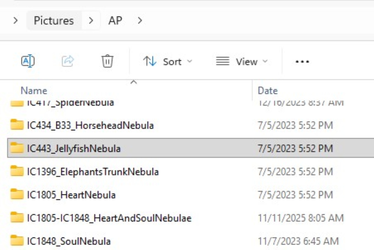 Organizing Your Astro Data
